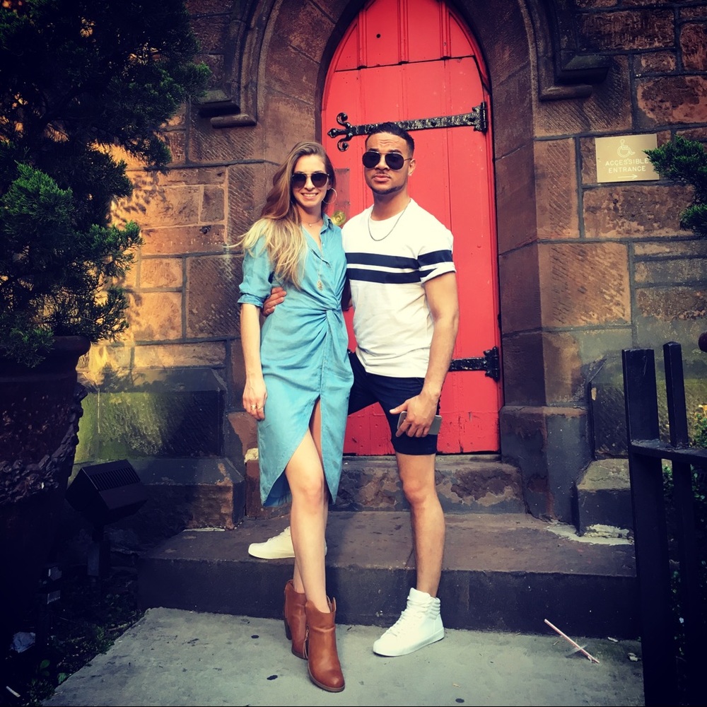 Light Jean dress